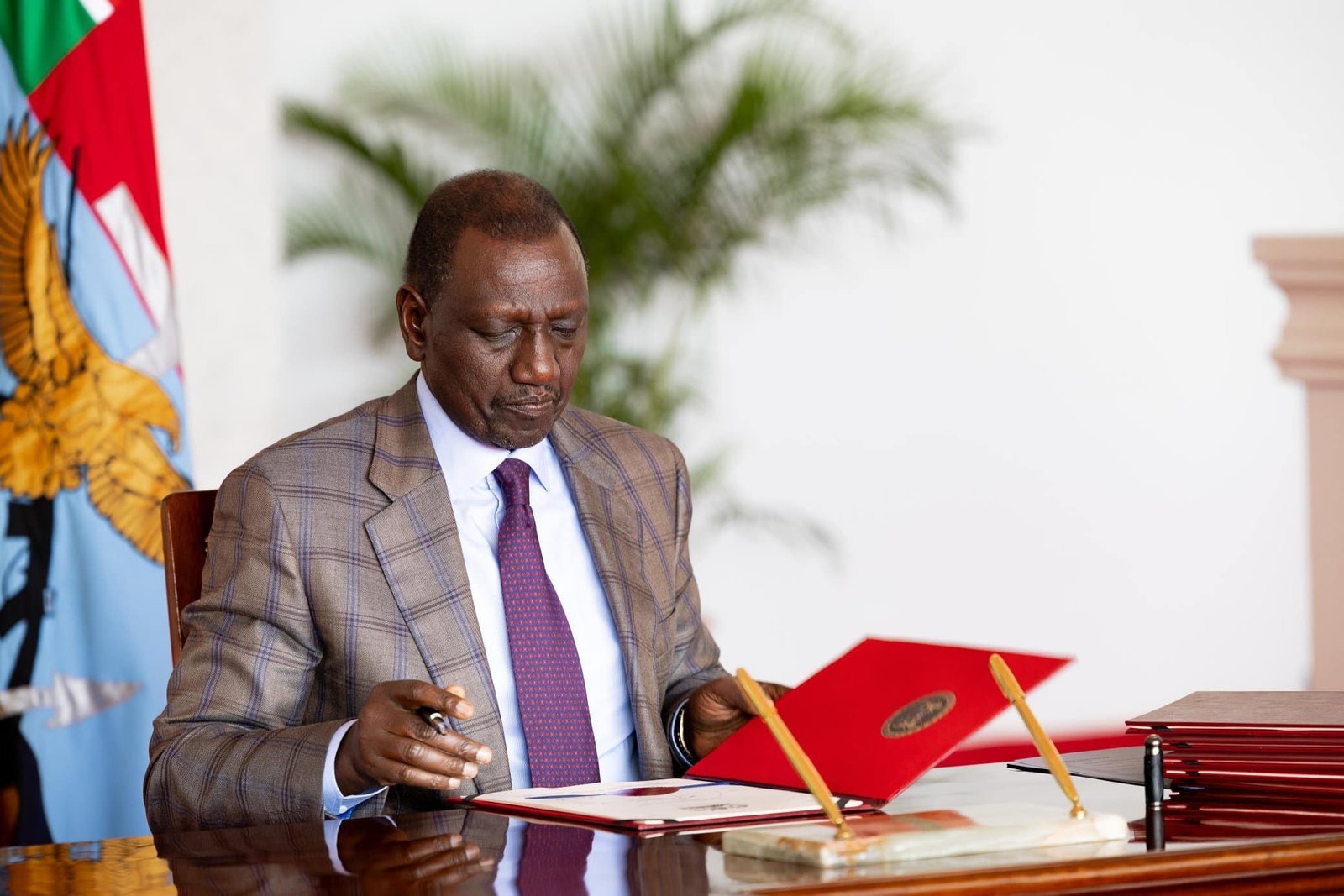 Kenya President Engages IMF Chief Following Withdrawal of Tax Hikes Amid Protests