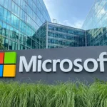 Microsoft advancing climate goals through a major biochar carbon removal deal, featuring carbon credit visuals, sustainable biomass conversion, and large-scale emissions reduction initiatives.
