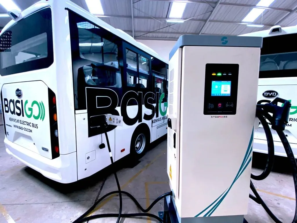BasiGo expands its electric vehicle charging network across Central Kenya to support the growing adoption of electric buses and EVs.