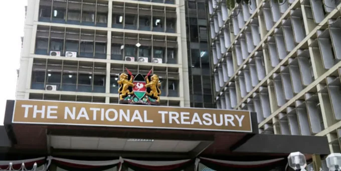 Exterior of Kenya’s National Treasury building, representing Treasury bills, government securities, public borrowing, and Kenya’s domestic debt market.