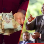 Composite image showing Kenyan shilling notes and a Kenyan government official, representing Kenya Treasury bonds, public borrowing, and domestic financing in 2026.