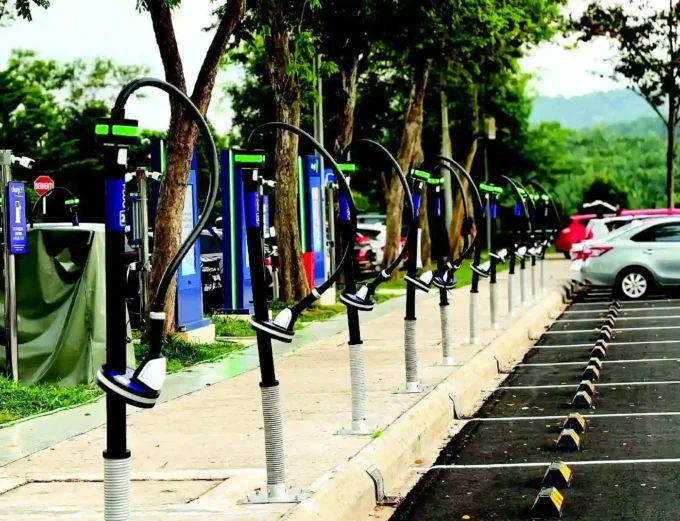 Malaysia expands its public EV charging network to 6,416 chargers nationwide, supporting electric vehicle adoption and the country's clean mobility transition.