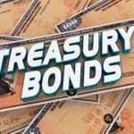 Treasury bonds text over illustrated government bond certificates, representing government securities, bond investing, and fixed-income returns.