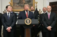 President Donald Trump calls on Congress to pass a U.S. crypto bill during a White House event focused on digital asset regulation