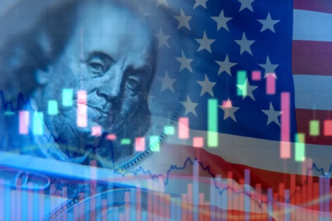 US inflation holds at 3.7% while GDP growth stays at 1.5%, highlighting persistent price pressures, economic growth, interest rates, consumer spending, and monetary policy