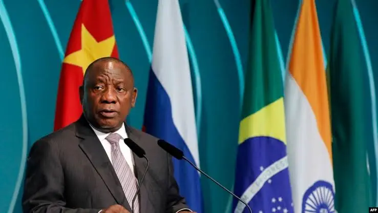 South Africa seeks bigger BRICS gains for jobs and economic growth, highlighting BRICS cooperation, trade, investment, employment, and economic development
