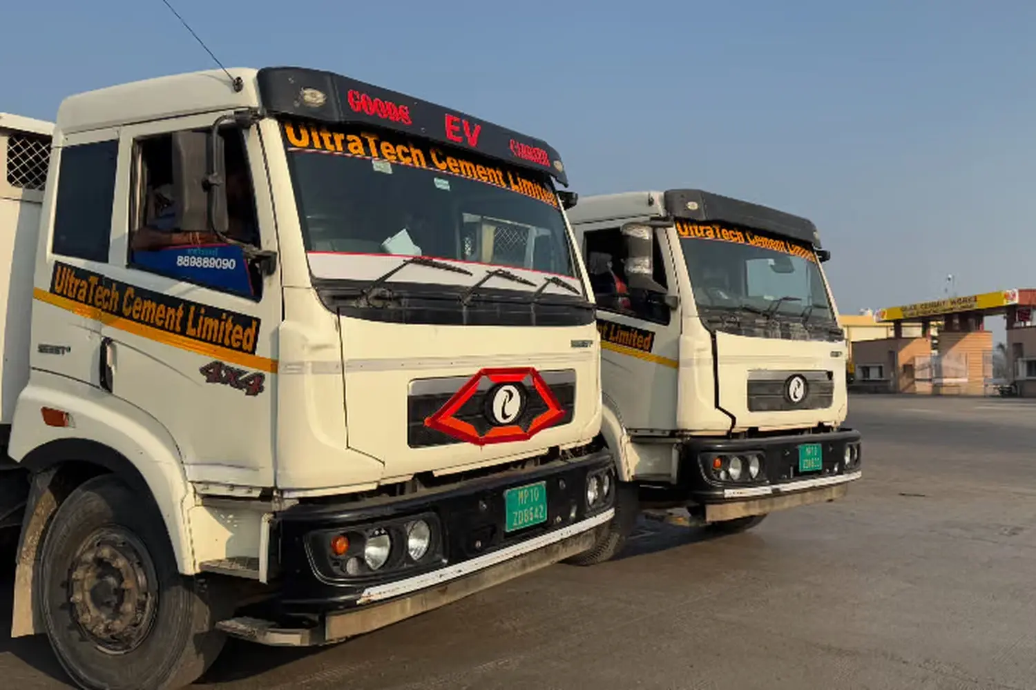 UltraTech expands its electric truck fleet to more than 600 EV trucks by 2026.